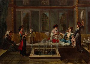 La conversación de Vanmour School